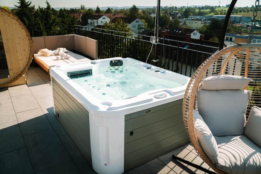 Luxusapartment In Backnang Mit Wellness Exterior foto